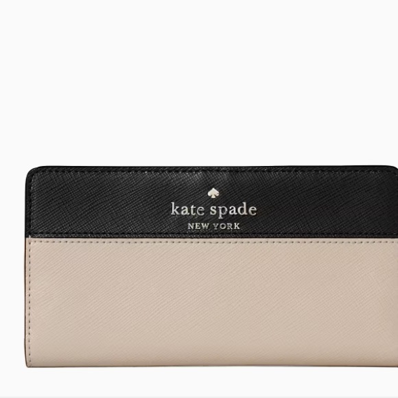NWT Kate Spade Staci Large Slim Bifold Wallet - Picture 1 of 6